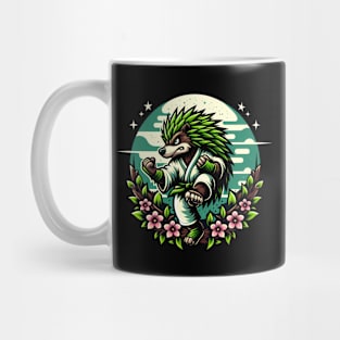 Karate Hedgehog Mug